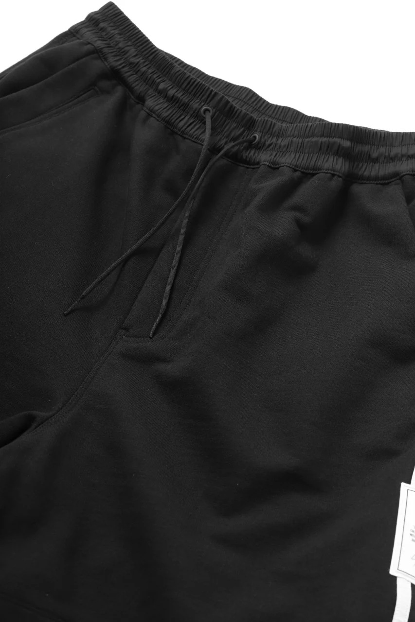 Y-3 Yohji Yamamoto 3-STP SHORTS / FRENCH TERRY (BLACK) - Image 15