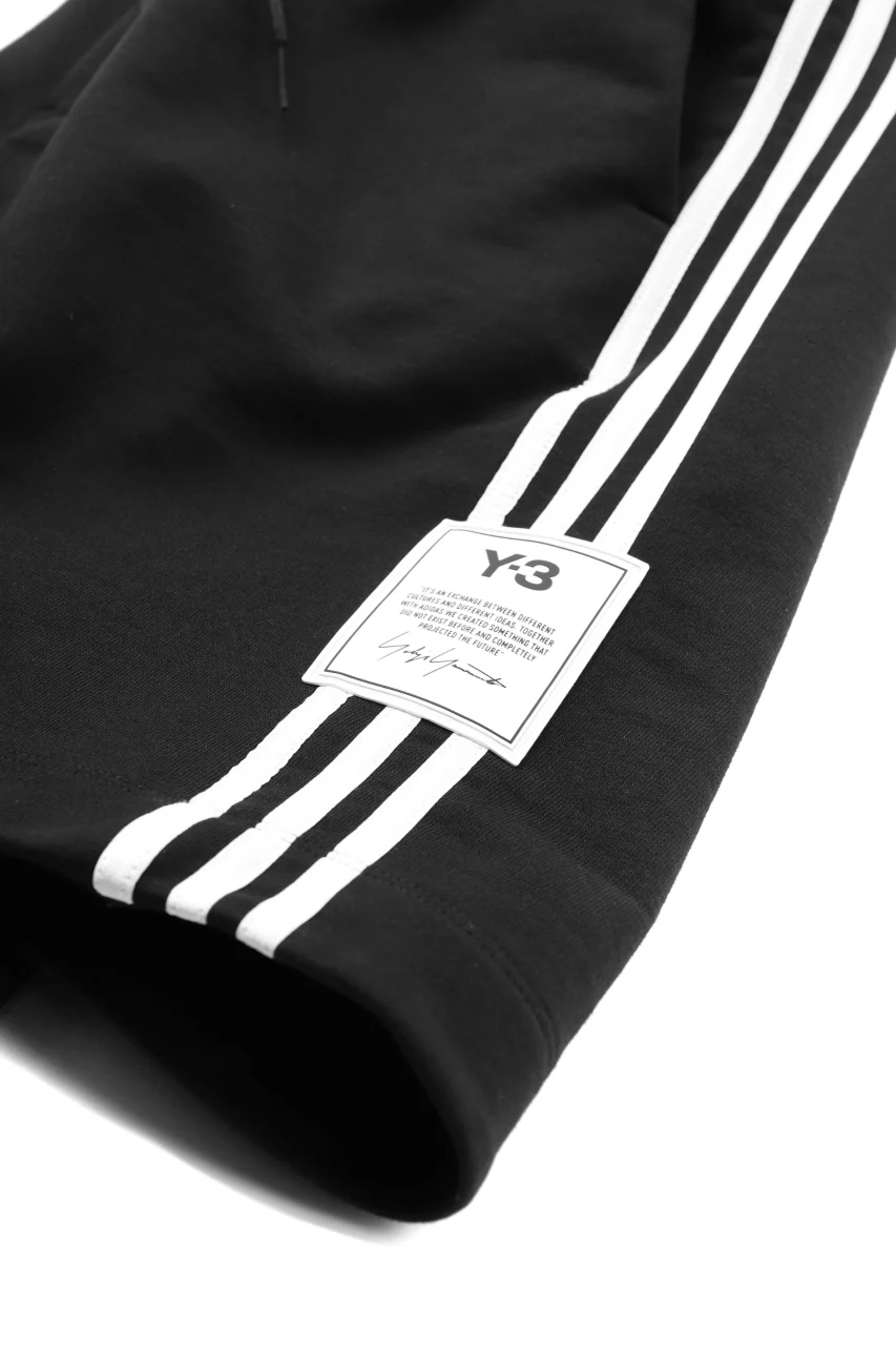 Y-3 Yohji Yamamoto 3-STP SHORTS / FRENCH TERRY (BLACK) - Image 20