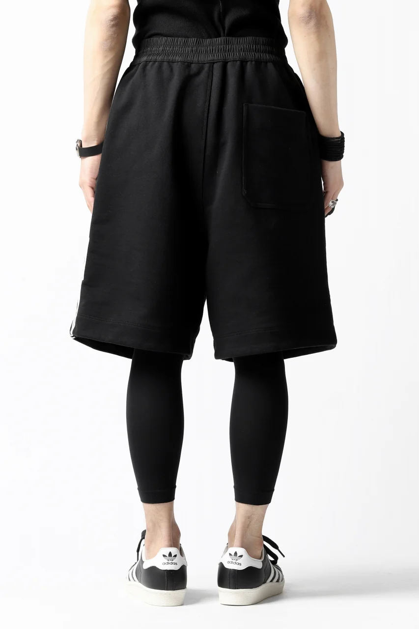 Y-3 Yohji Yamamoto 3-STP SHORTS / FRENCH TERRY (BLACK) - Image 28