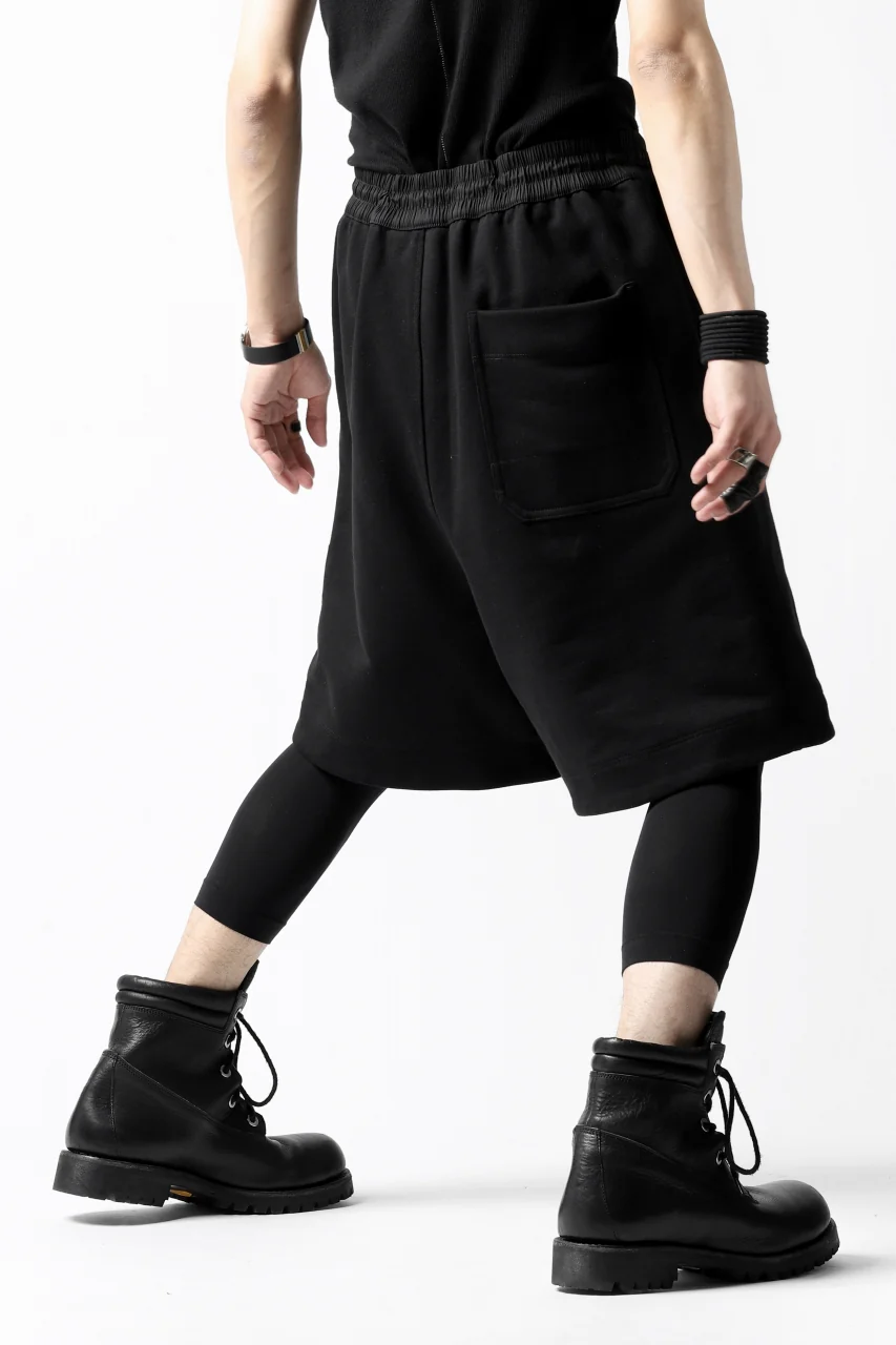 Y-3 Yohji Yamamoto 3-STP SHORTS / FRENCH TERRY (BLACK) - Image 32
