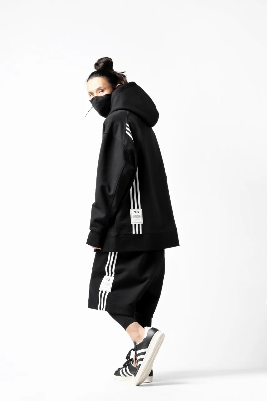 Y-3 Yohji Yamamoto 3-STP SHORTS / FRENCH TERRY (BLACK) - Image 38