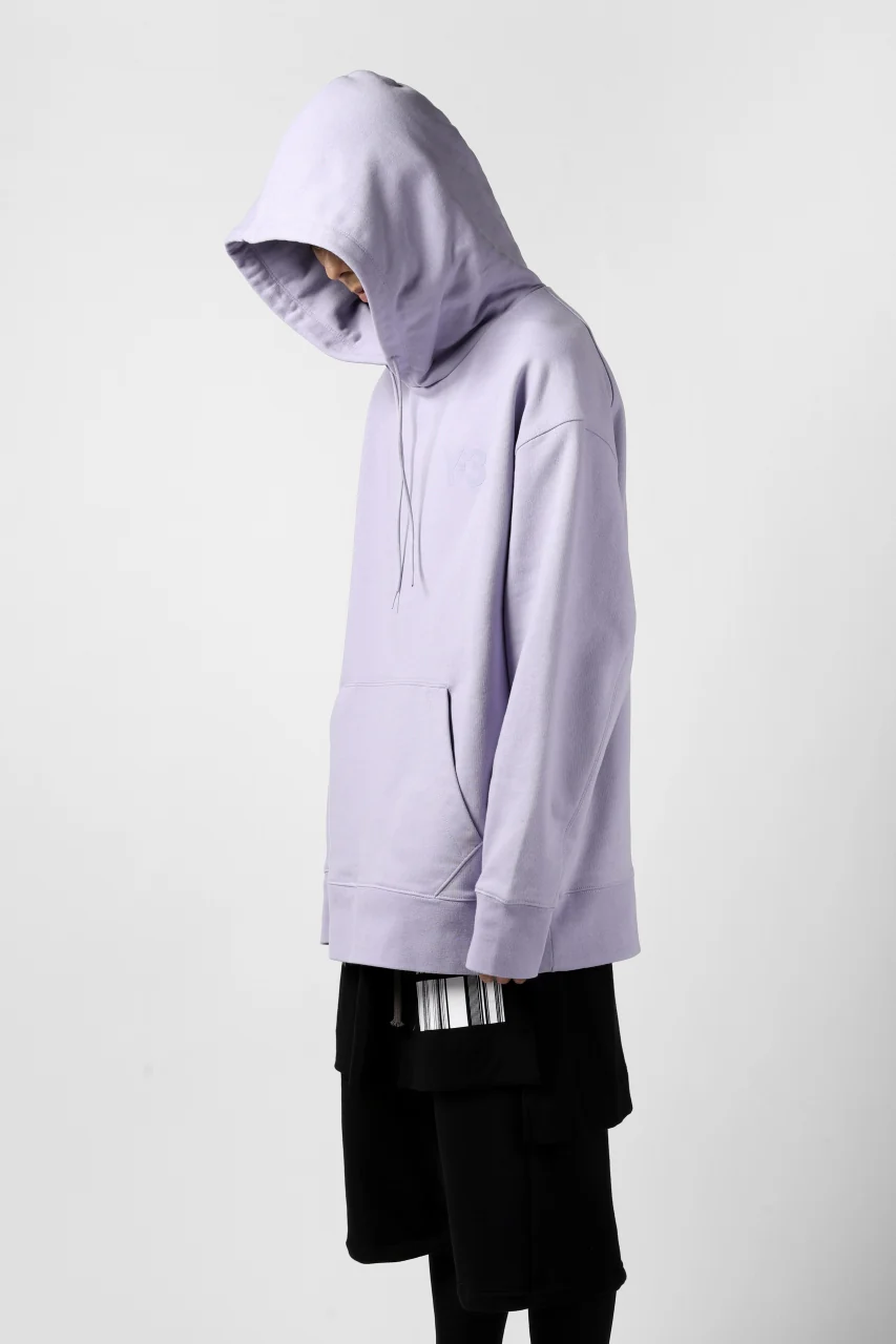 Y-3 Yohji Yamamoto CLASSIC CHEST LOGO HOODIE PARKA / FRENCH TERRY (ESPOIR) - Image 17