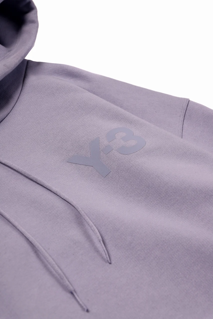 Y-3 Yohji Yamamoto CLASSIC CHEST LOGO HOODIE PARKA / FRENCH TERRY (ESPOIR) - Image 28