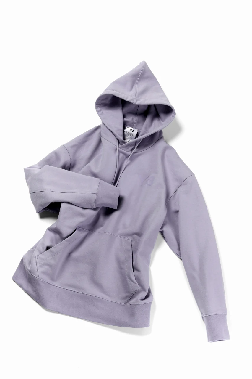 Y-3 Yohji Yamamoto CLASSIC CHEST LOGO HOODIE PARKA / FRENCH TERRY (ESPOIR) - Image 39