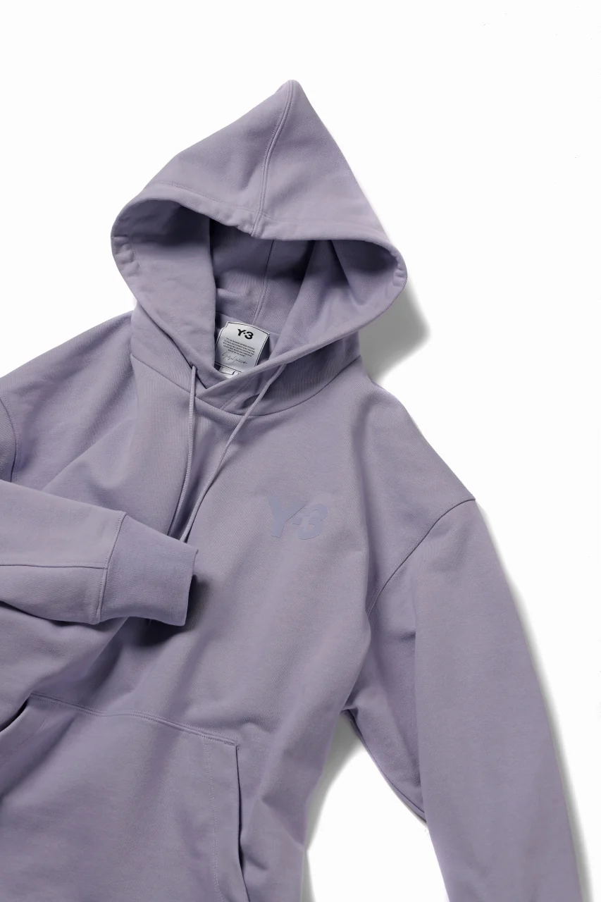 Y-3 Yohji Yamamoto CLASSIC CHEST LOGO HOODIE PARKA / FRENCH TERRY (ESPOIR) - Image 40