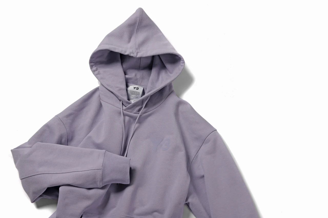 Y-3 Yohji Yamamoto CLASSIC CHEST LOGO HOODIE PARKA / FRENCH TERRY (ESPOIR) - Image 51