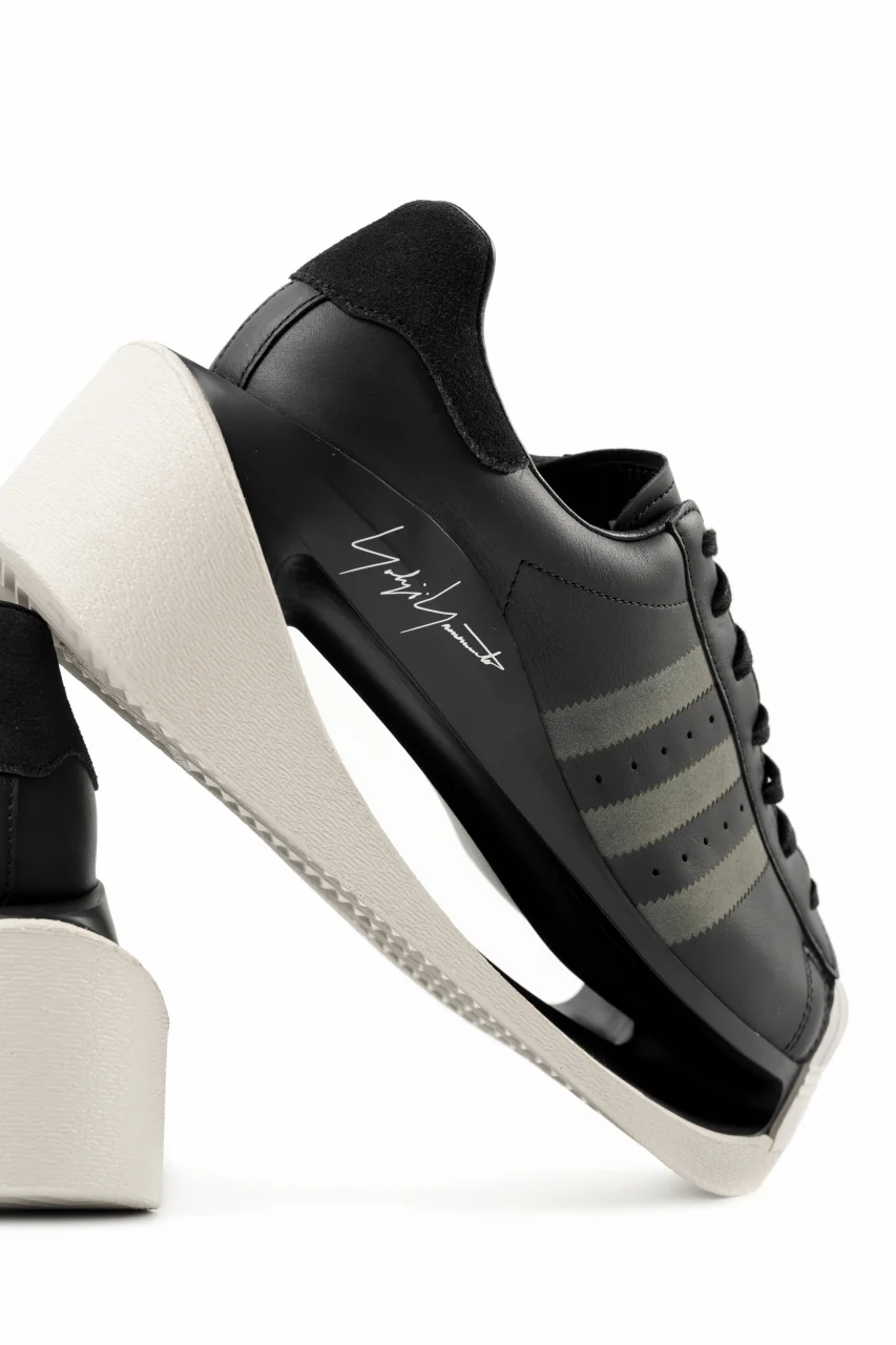 Y-3 Yohji Yamamoto GENDO SUPER STAR (BLACK×CARBON DUST×CHAPEA) - Image 13