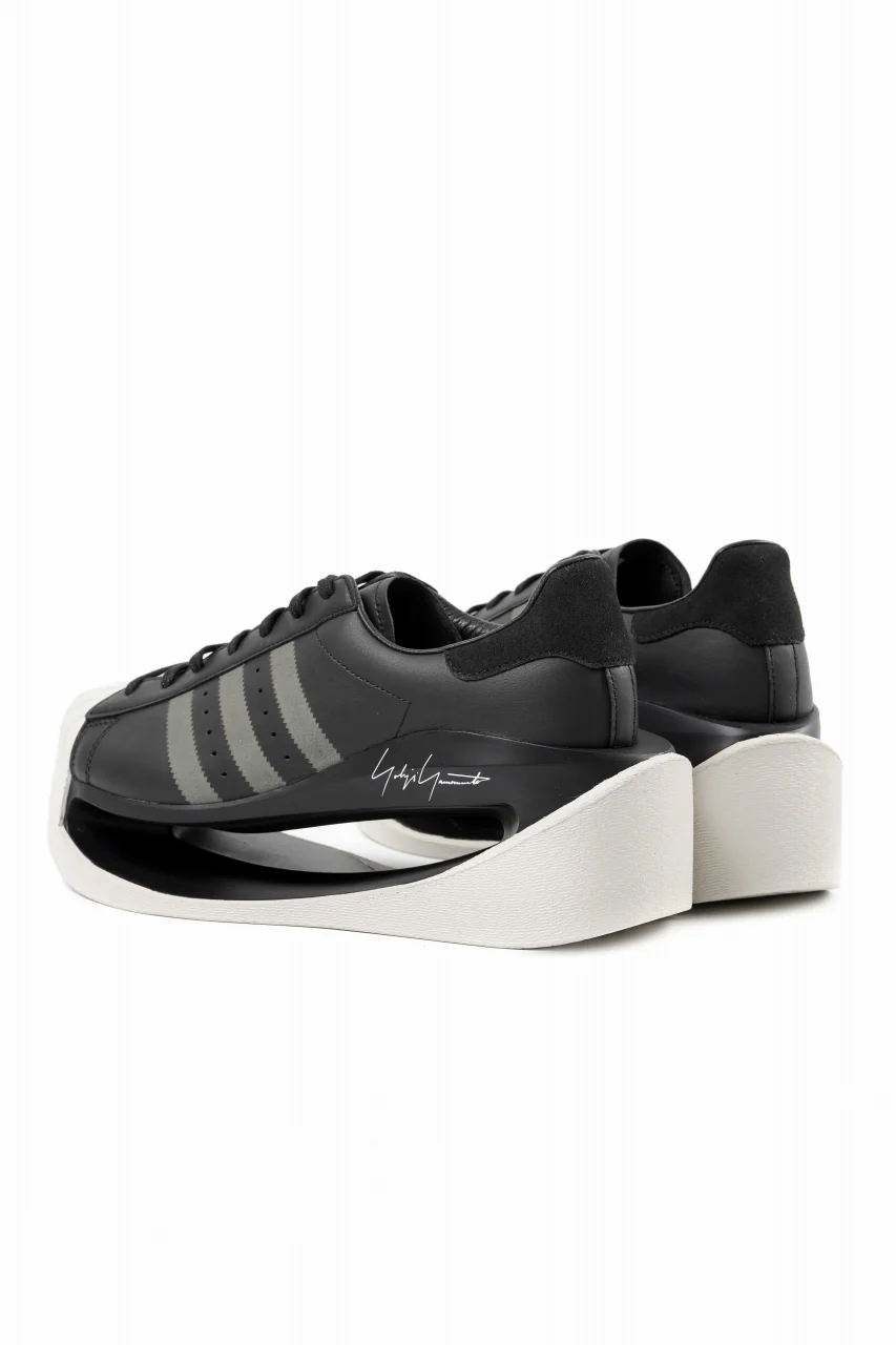 Y-3 Yohji Yamamoto GENDO SUPER STAR (BLACK×CARBON DUST×CHAPEA) - Image 4