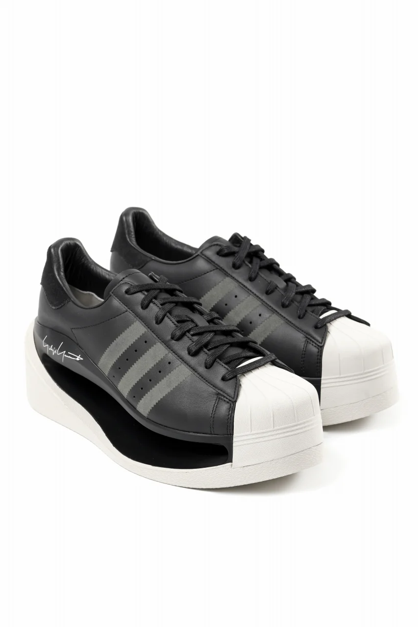 Y-3 Yohji Yamamoto GENDO SUPER STAR (BLACK×CARBON DUST×CHAPEA) - Image 5