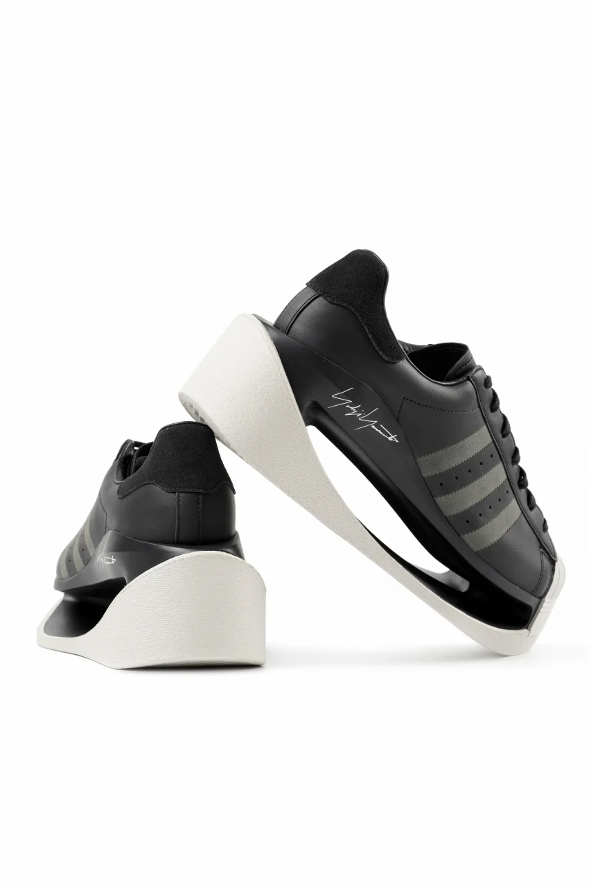 Y-3 Yohji Yamamoto GENDO SUPER STAR (BLACK×CARBON DUST×CHAPEA) - Image 8