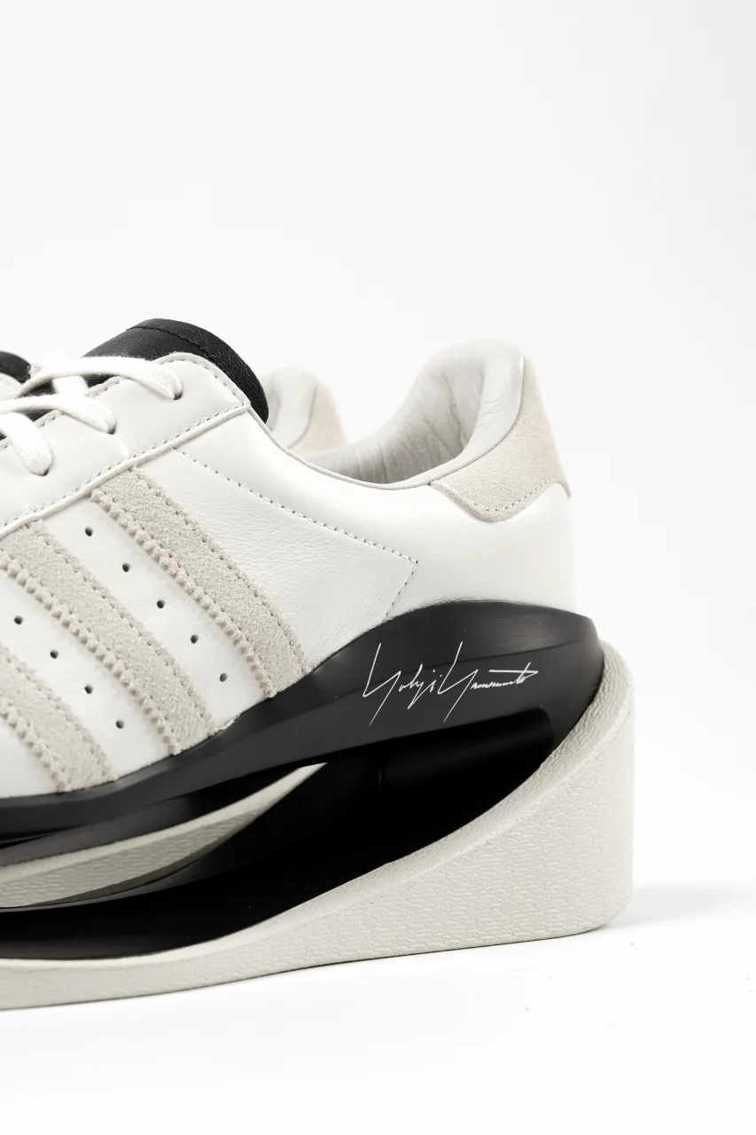 Y-3 Yohji Yamamoto GENDO SUPER STAR (OFF WHITE×ALUMINIUM×BLACK) - Image 13