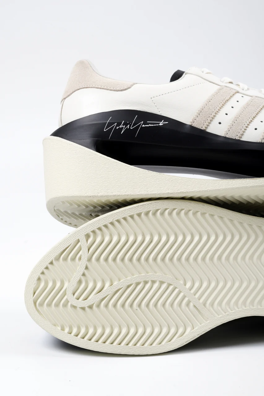 Y-3 Yohji Yamamoto GENDO SUPER STAR (OFF WHITE×ALUMINIUM×BLACK) - Image 17