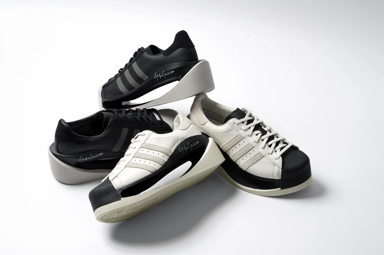 Y-3 Yohji Yamamoto GENDO SUPER STAR (OFF WHITE×ALUMINIUM×BLACK) - Image 18