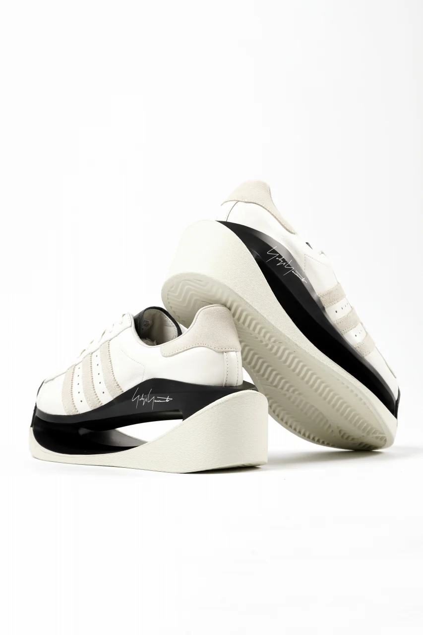 Y-3 Yohji Yamamoto GENDO SUPER STAR (OFF WHITE×ALUMINIUM×BLACK) - Image 9