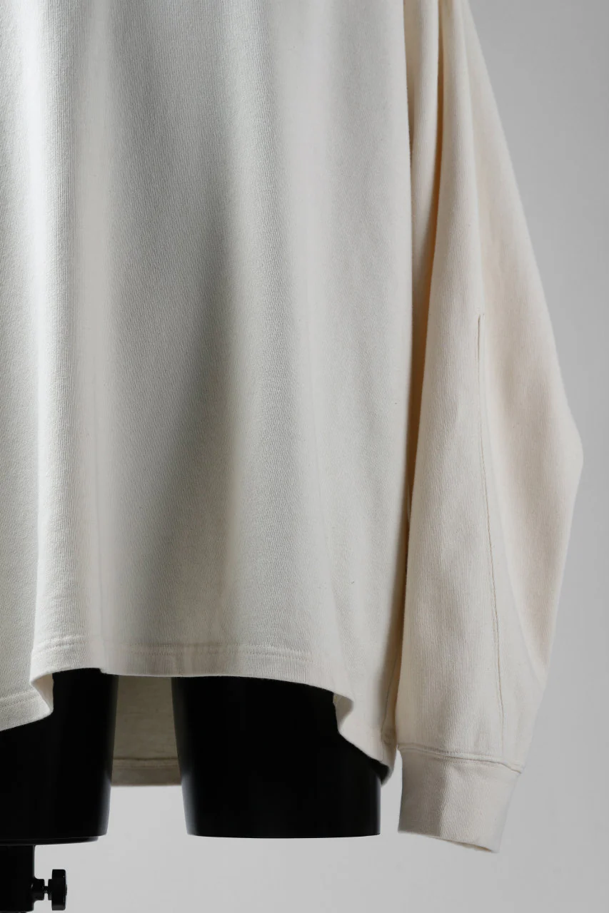 Y-3 Yohji Yamamoto LAYERED BACK LOGO HOODIE / FRENCH TERRY (MULTI BEIGE) - Image 15