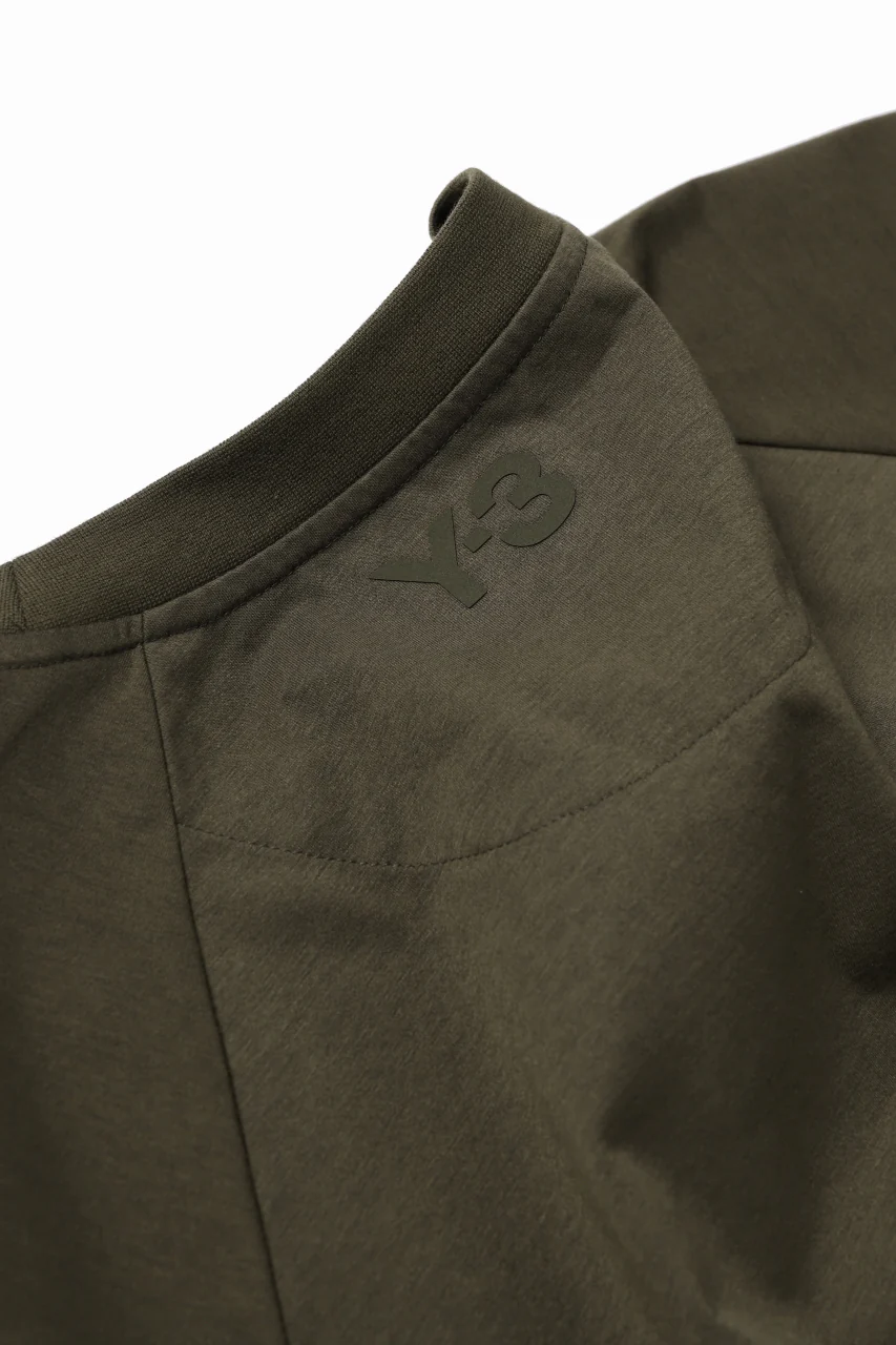 Y-3 Yohji Yamamoto STRINGS POCKET TEE / PAPER JERSEY (KHAKI) - Image 29