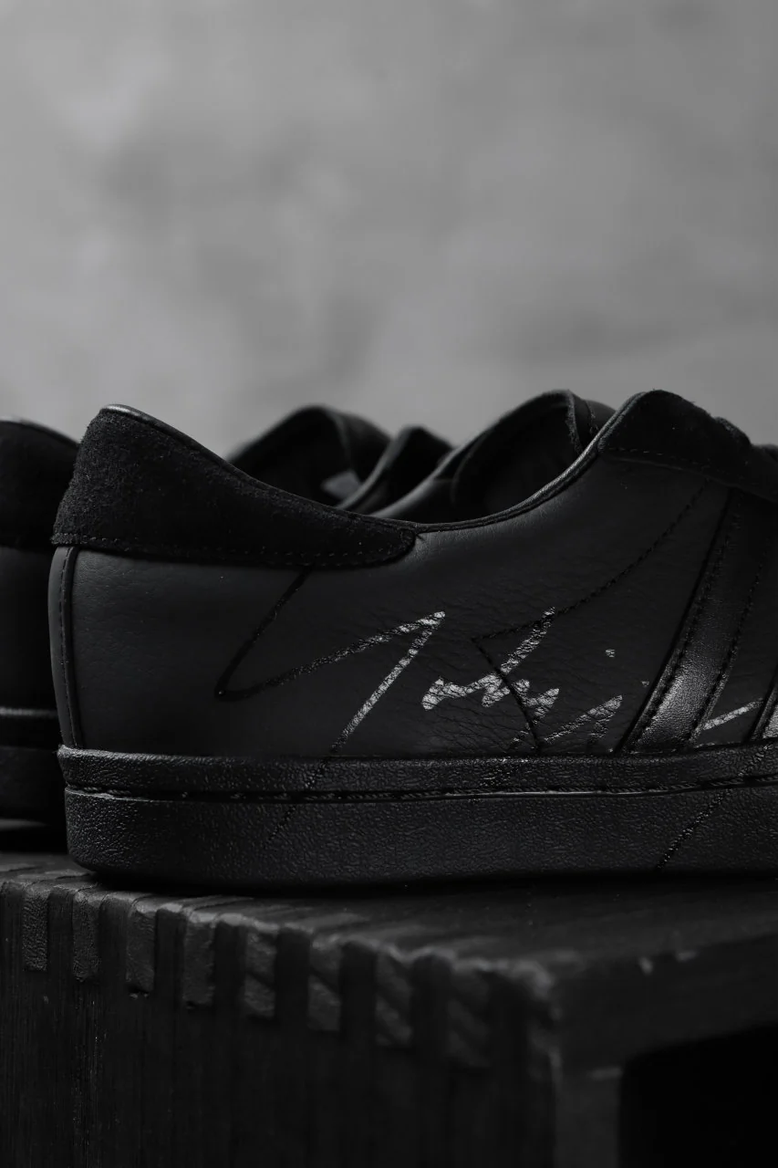 Y-3 Yohji Yamamoto YOHJI STAR / SNEAKERS (LOW) (BLACK) - Image 17
