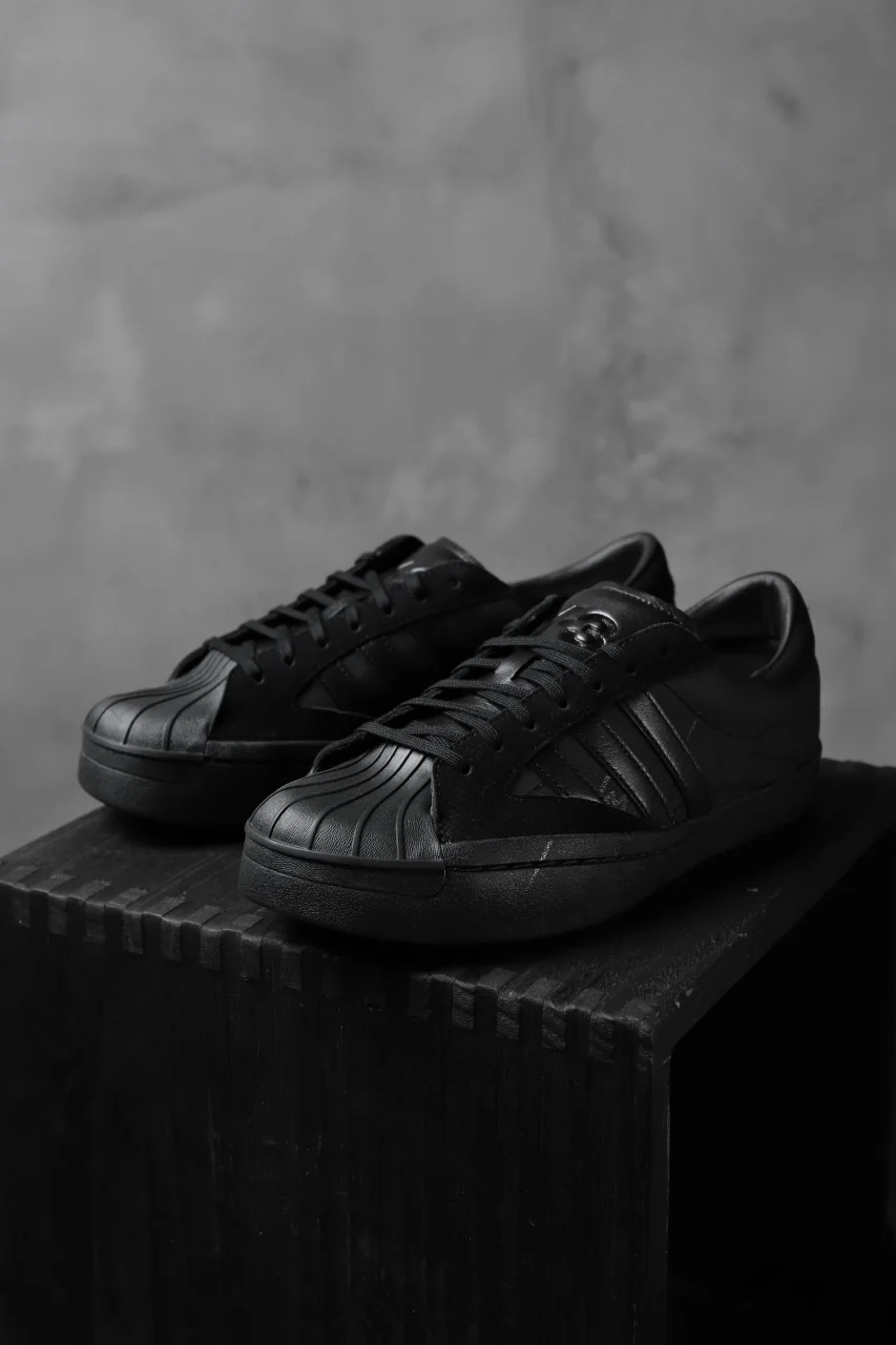 Y-3 Yohji Yamamoto YOHJI STAR / SNEAKERS (LOW) (BLACK) - Image 3