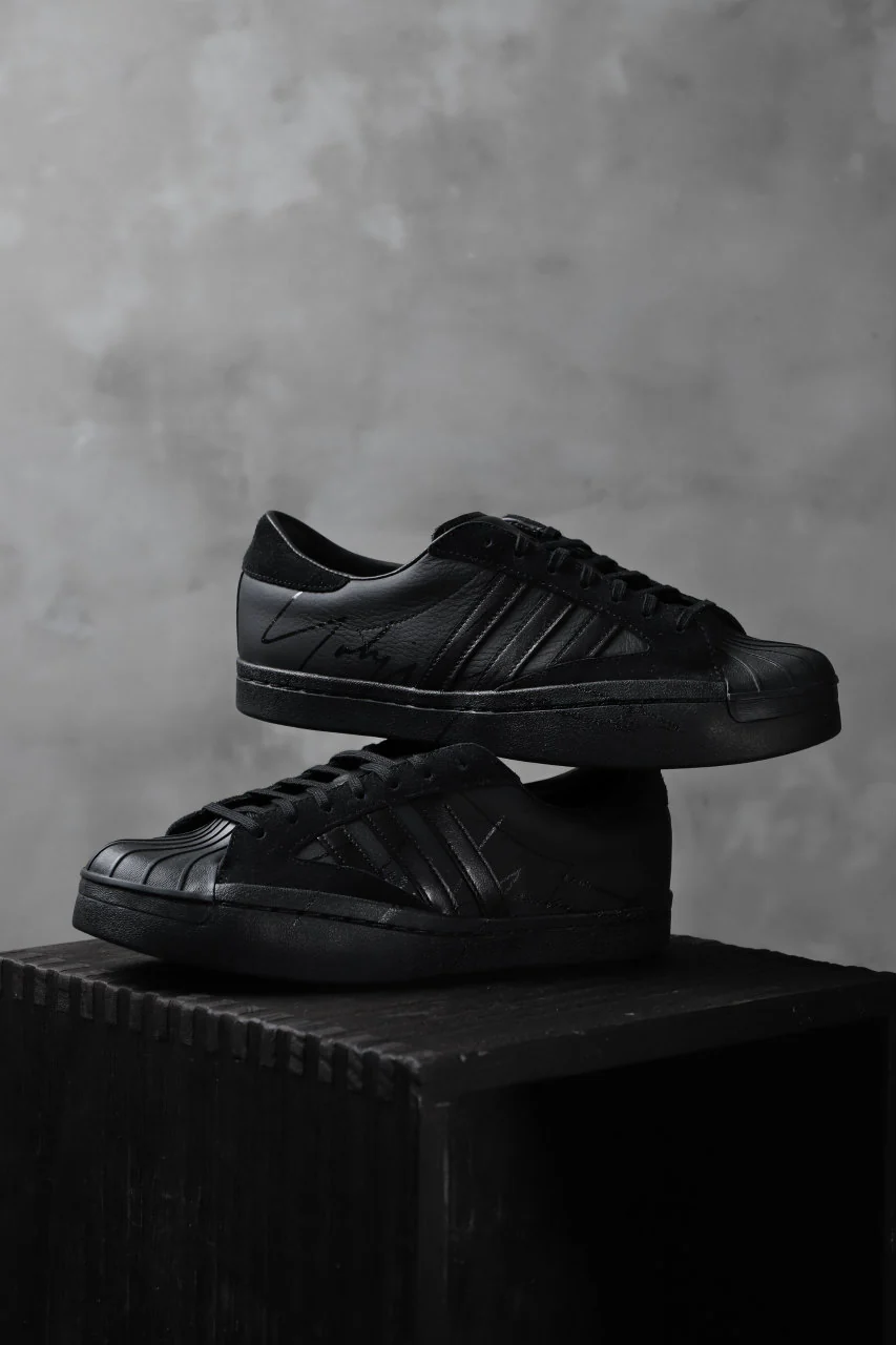 Y-3 Yohji Yamamoto YOHJI STAR / SNEAKERS (LOW) (BLACK) - Image 5