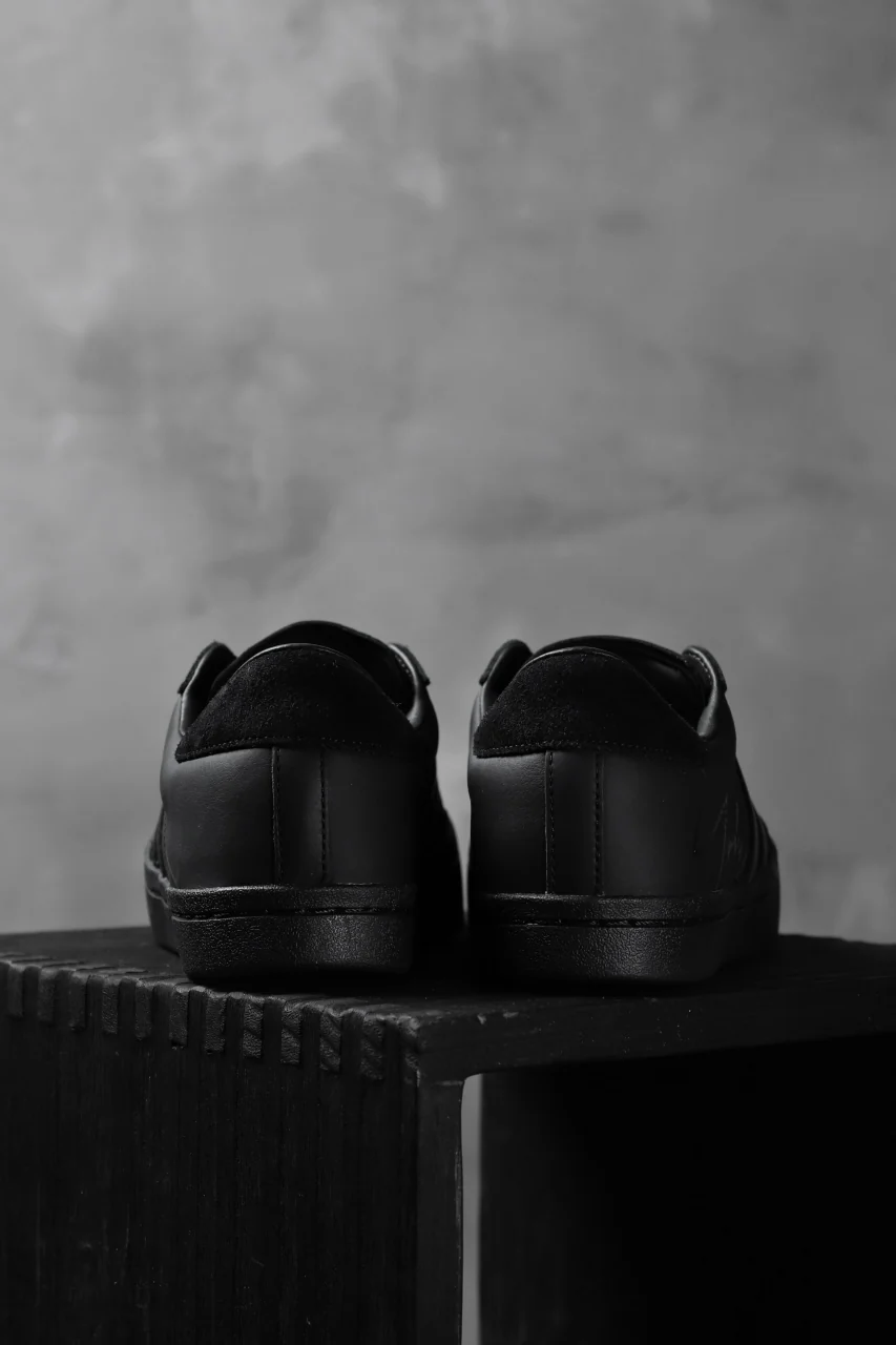 Y-3 Yohji Yamamoto YOHJI STAR / SNEAKERS (LOW) (BLACK) - Image 6