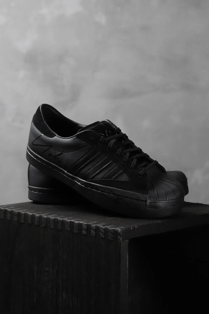 Y-3 Yohji Yamamoto YOHJI STAR / SNEAKERS (LOW) (BLACK) - Image 8