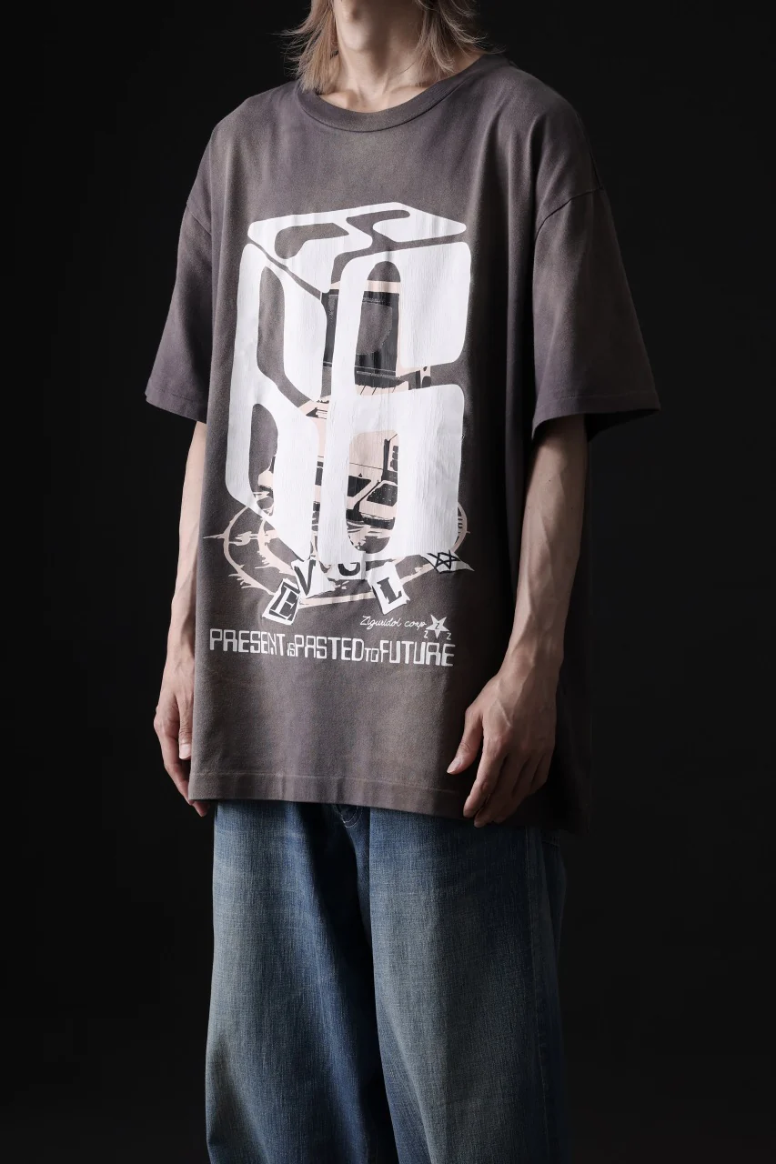 ZIG UR IDOL FADED & CRACKED SS TOPS - 666 (VINTAGE GREY) - Image 14