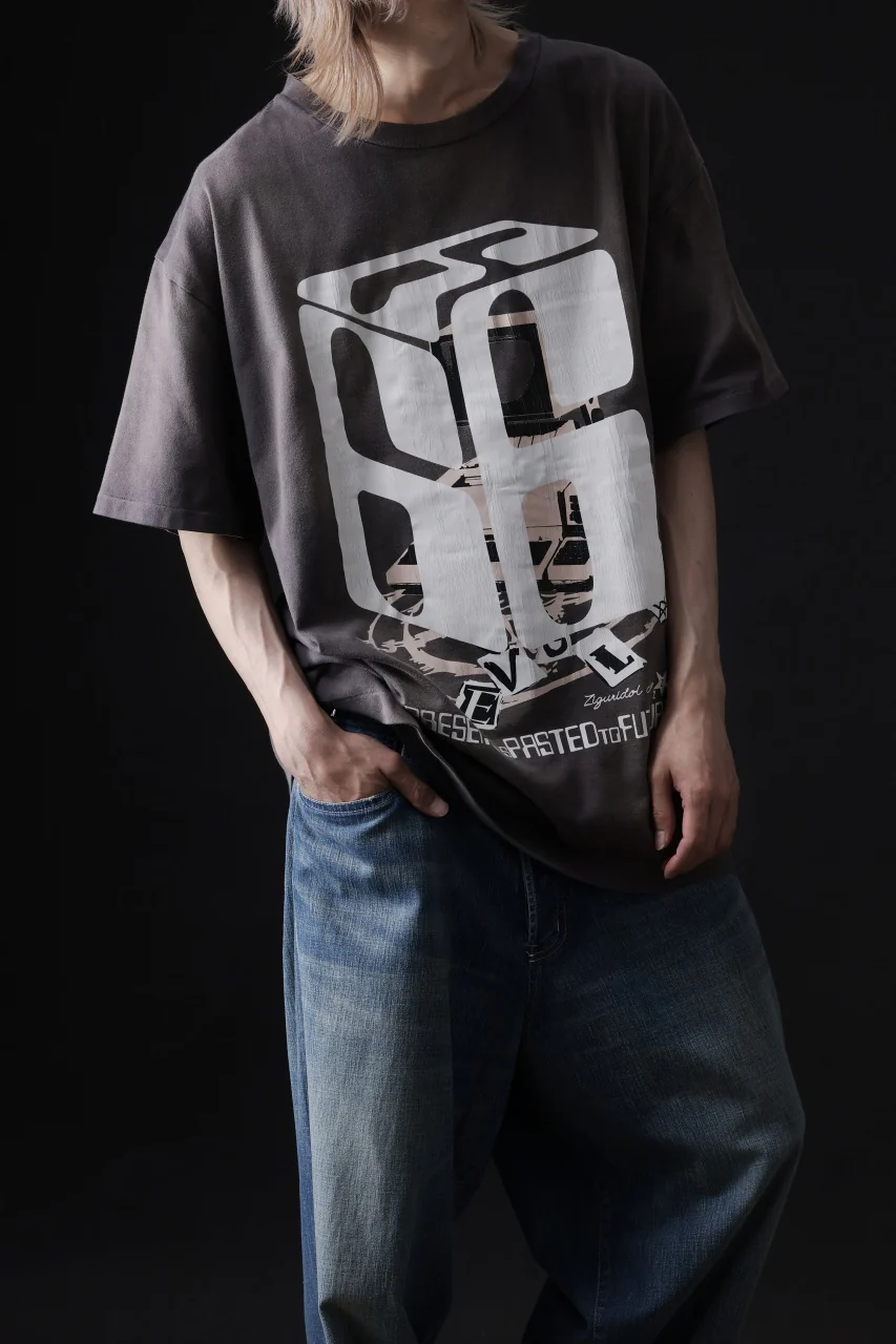 ZIG UR IDOL FADED & CRACKED SS TOPS - 666 (VINTAGE GREY) - Image 15