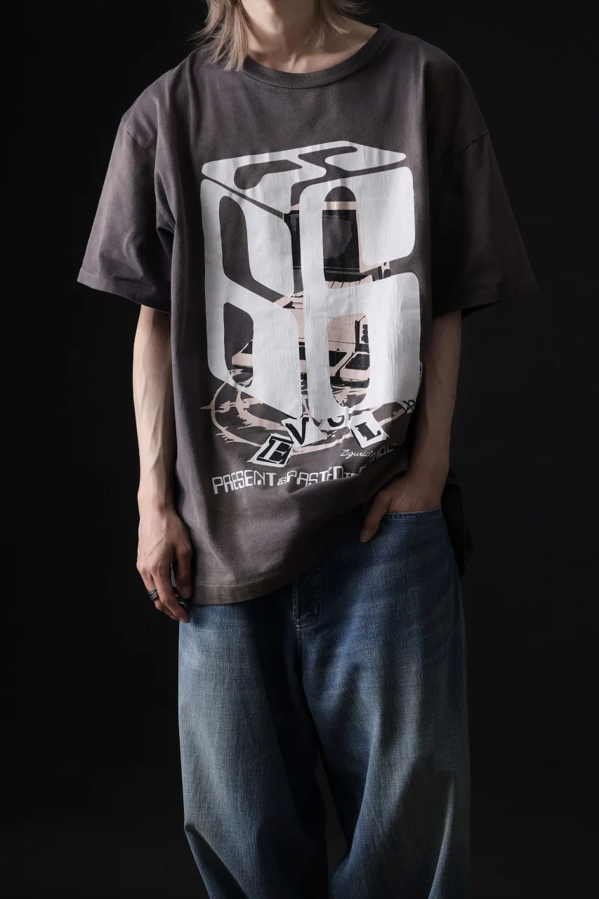 ZIG UR IDOL FADED & CRACKED SS TOPS - 666 (VINTAGE GREY) - Image 16