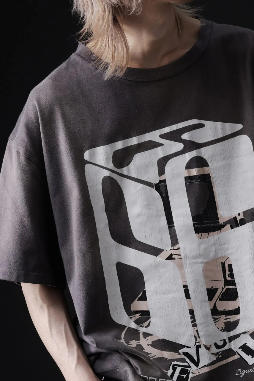 ZIG UR IDOL FADED & CRACKED SS TOPS - 666 (VINTAGE GREY) - Image 23