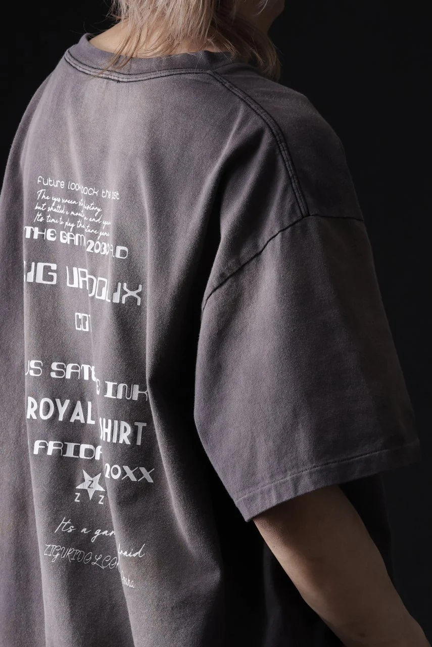 ZIG UR IDOL FADED & CRACKED SS TOPS - 666 (VINTAGE GREY) - Image 25