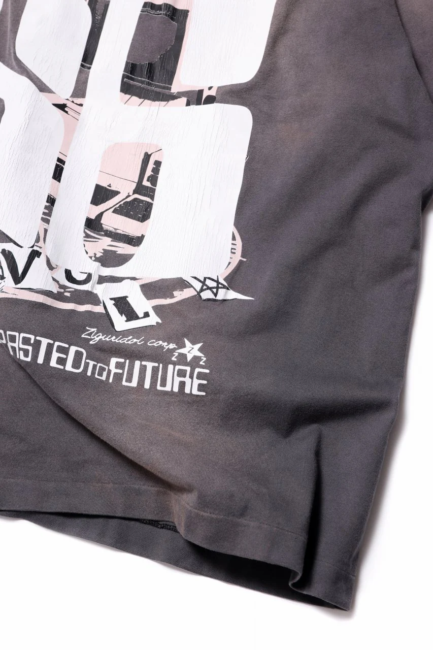 ZIG UR IDOL FADED & CRACKED SS TOPS - 666 (VINTAGE GREY) - Image 6