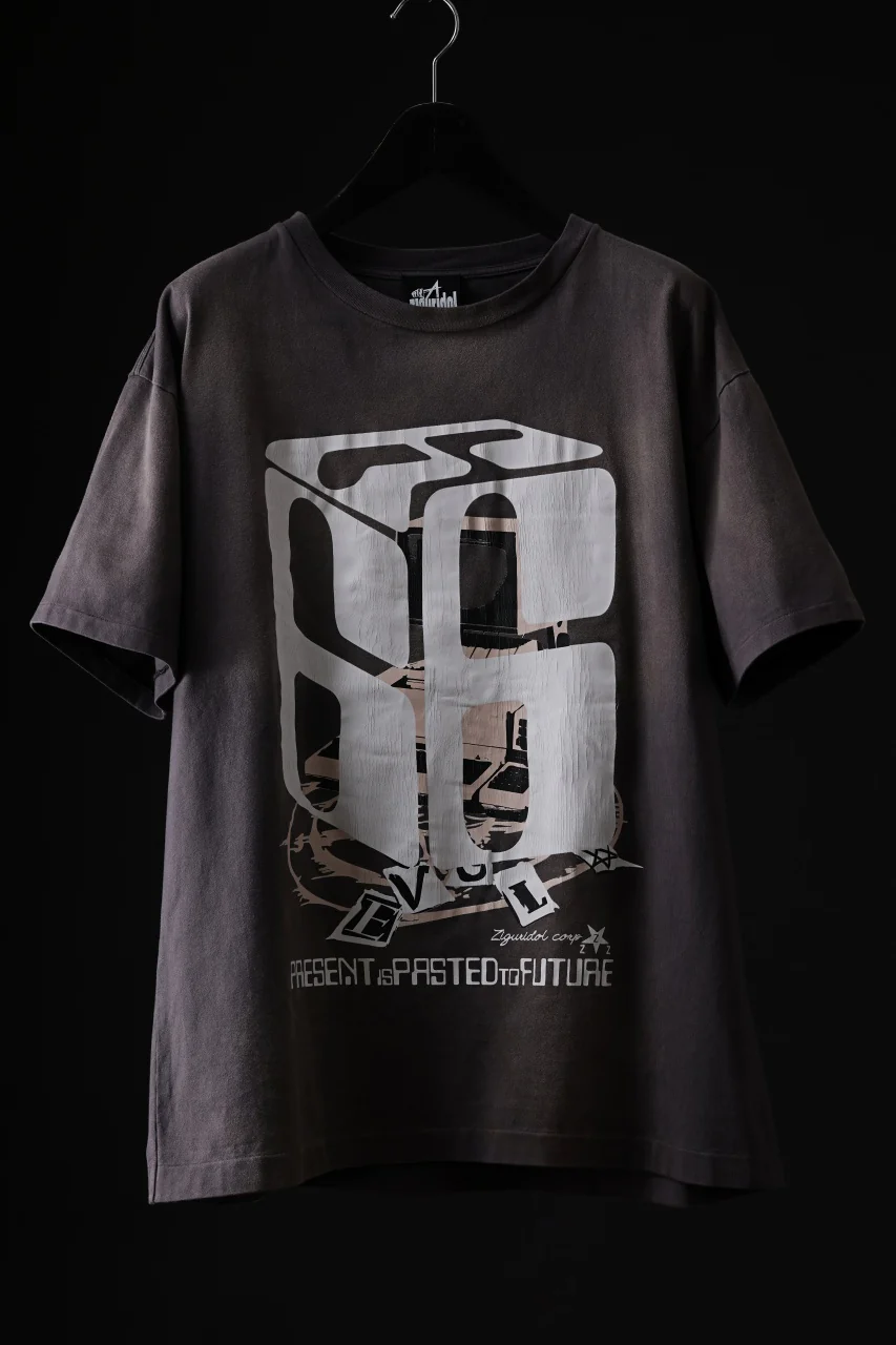 ZIG UR IDOL FADED & CRACKED SS TOPS - 666 (VINTAGE GREY) - Image 9
