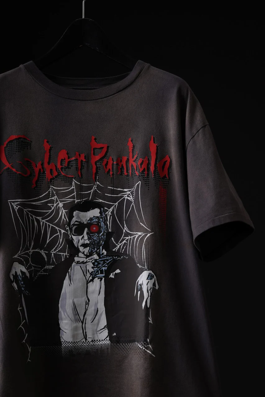ZIG UR IDOL FADED & CRACKED SS TOPS - Cyber Punkula (VINTAGE GREY) - Image 10