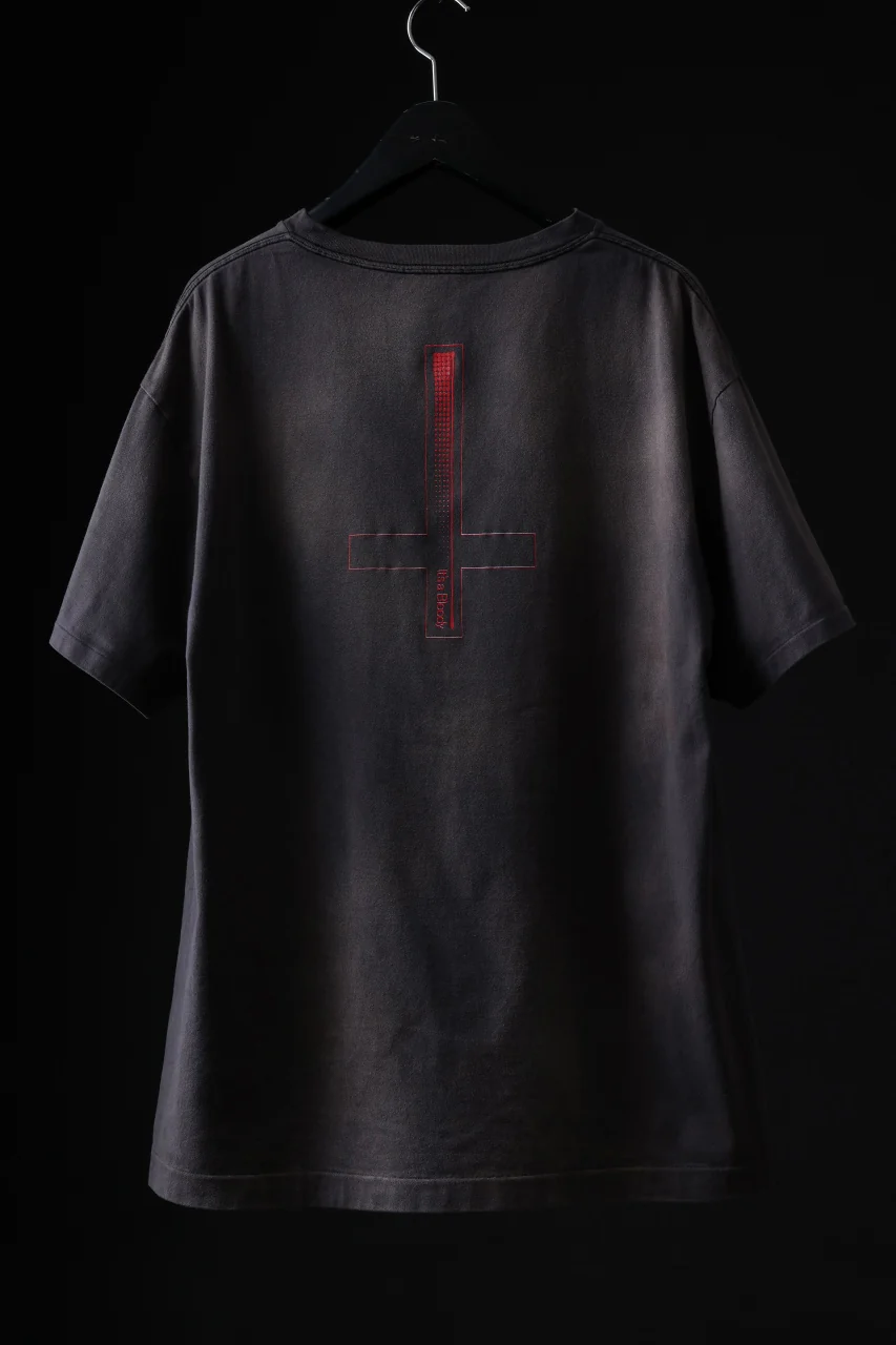 ZIG UR IDOL FADED & CRACKED SS TOPS - Cyber Punkula (VINTAGE GREY) - Image 11
