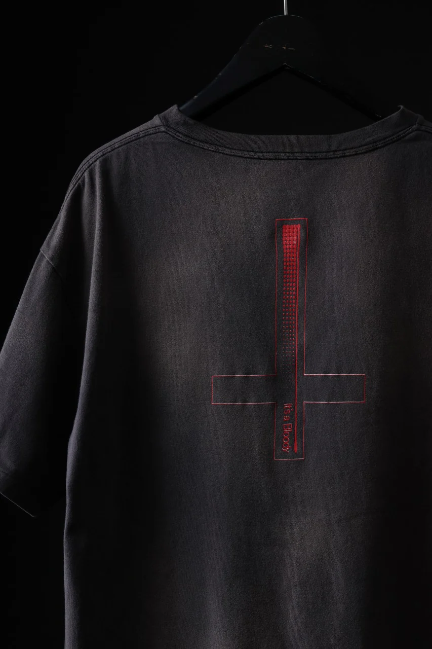 ZIG UR IDOL FADED & CRACKED SS TOPS - Cyber Punkula (VINTAGE GREY) - Image 12