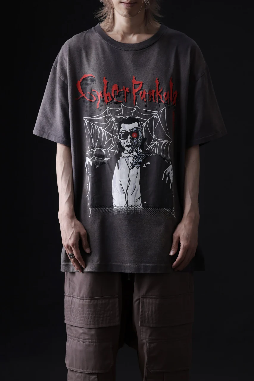 ZIG UR IDOL FADED & CRACKED SS TOPS - Cyber Punkula (VINTAGE GREY) - Image 14