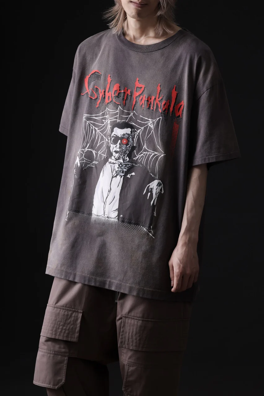 ZIG UR IDOL FADED & CRACKED SS TOPS - Cyber Punkula (VINTAGE GREY) - Image 16