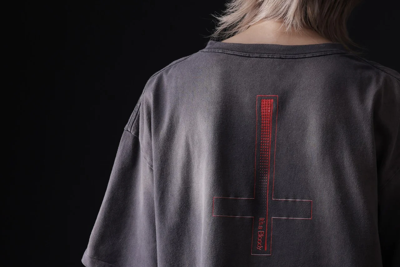 ZIG UR IDOL FADED & CRACKED SS TOPS - Cyber Punkula (VINTAGE GREY) - Image 24