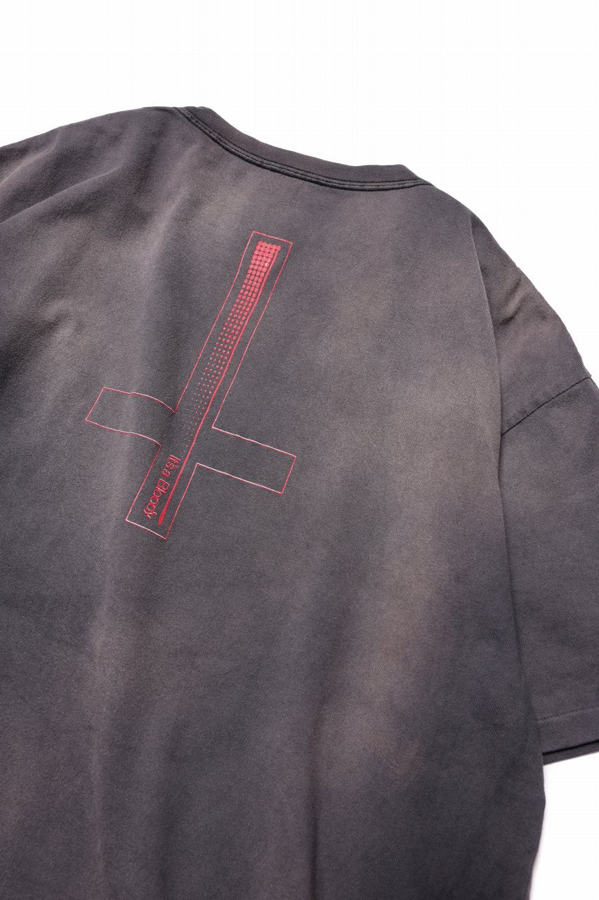 ZIG UR IDOL FADED & CRACKED SS TOPS - Cyber Punkula (VINTAGE GREY) - Image 7