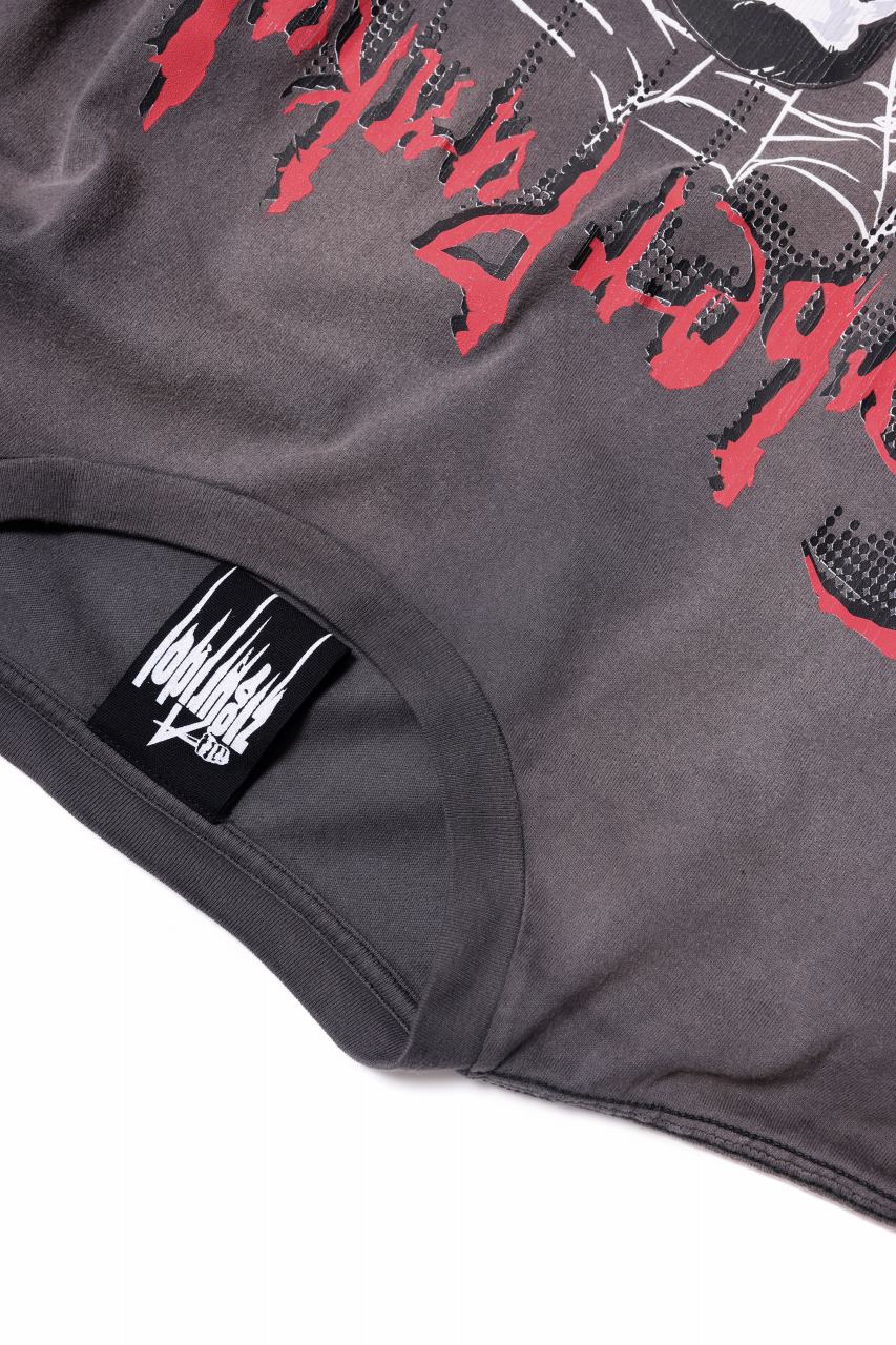 ZIG UR IDOL FADED & CRACKED SS TOPS - Cyber Punkula (VINTAGE GREY) - Image 8