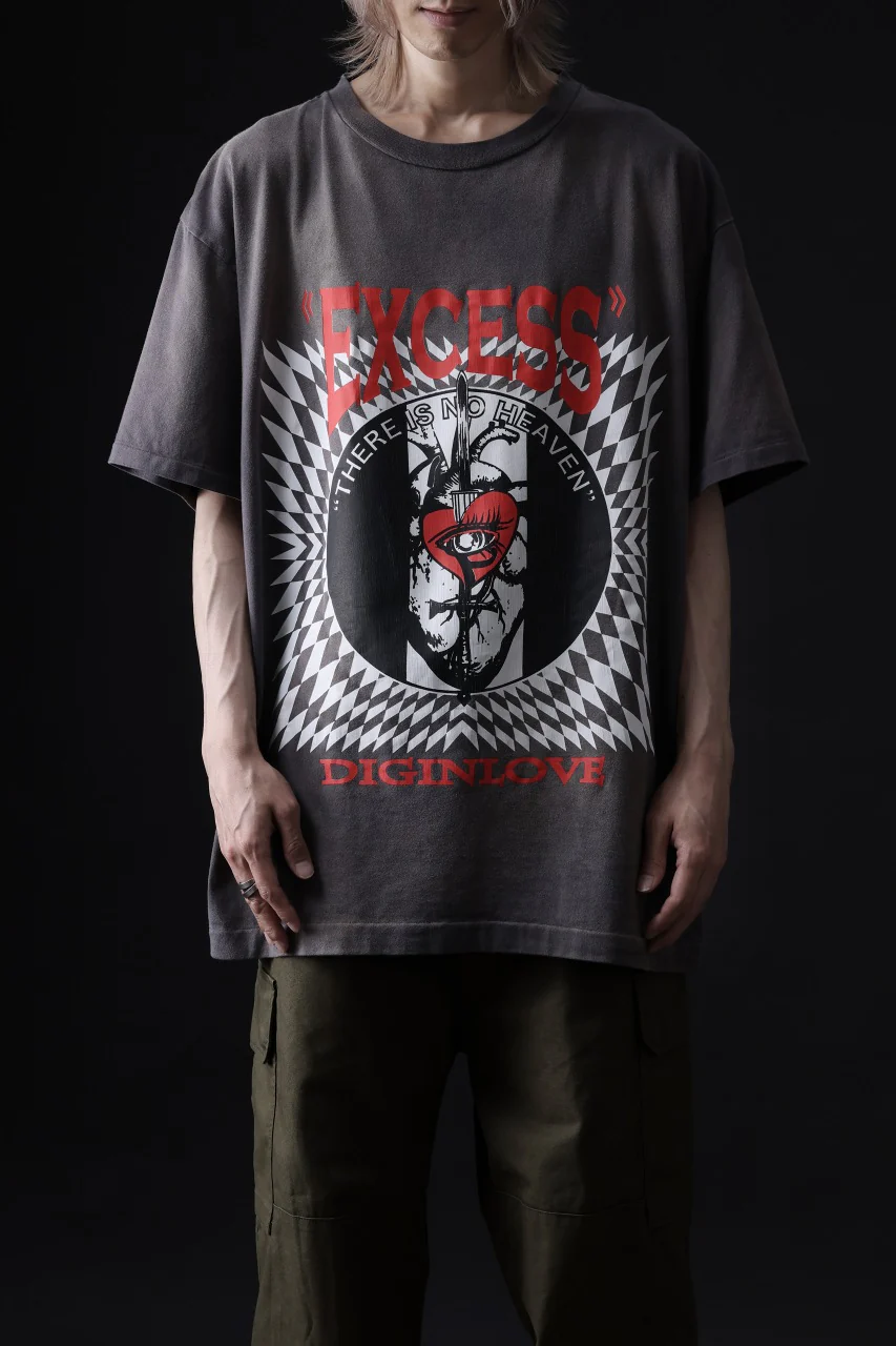 ZIG UR IDOL FADED & CRACKED SS TOPS - EXCESS (VINTAGE GREY) - Image 11