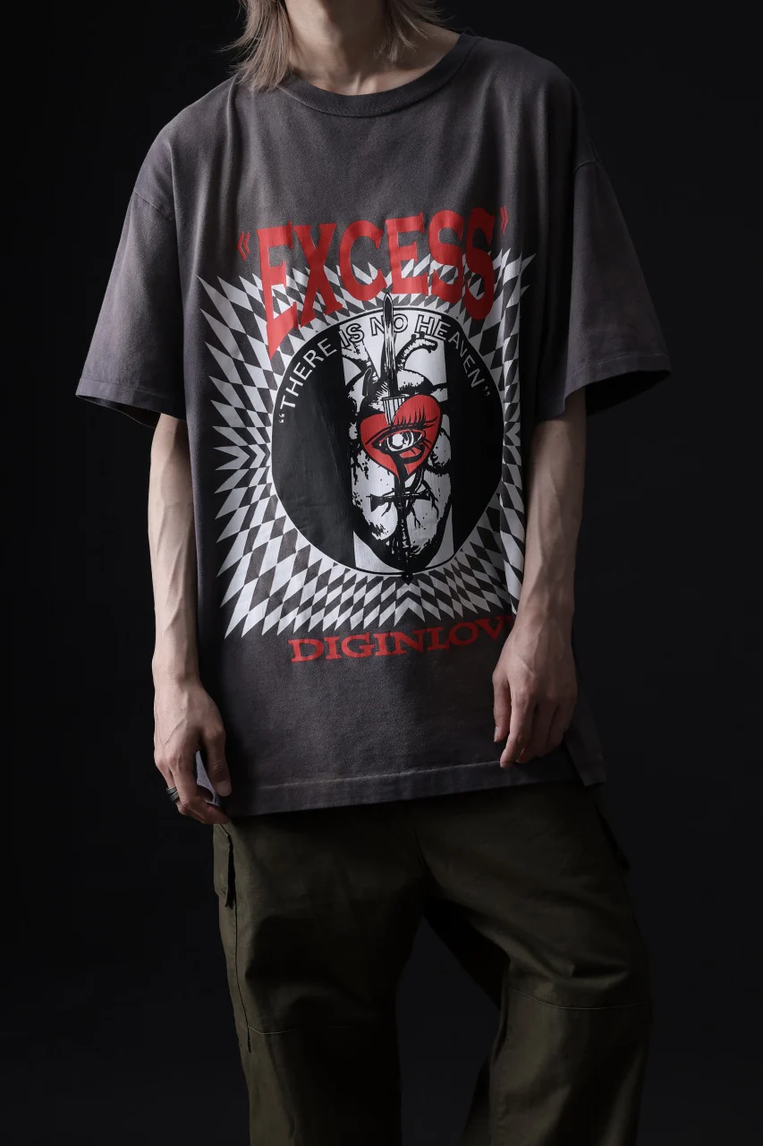 ZIG UR IDOL FADED & CRACKED SS TOPS - EXCESS (VINTAGE GREY) - Image 14