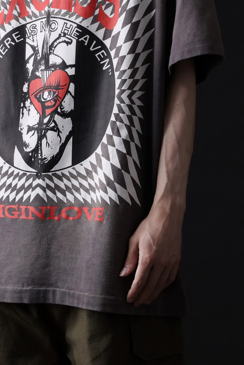 ZIG UR IDOL FADED & CRACKED SS TOPS - EXCESS (VINTAGE GREY) - Image 18