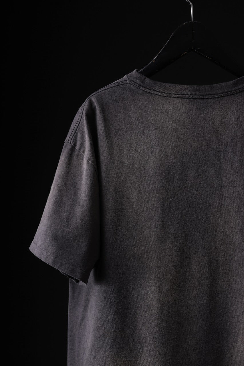 ZIG UR IDOL FADED & CRACKED SS TOPS - EXCESS (VINTAGE GREY) - Image 9